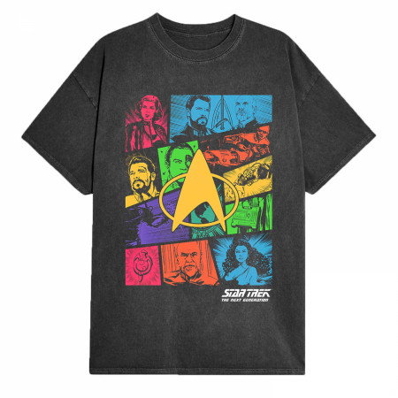 Star Trek Cast Pop Art T-Shirt